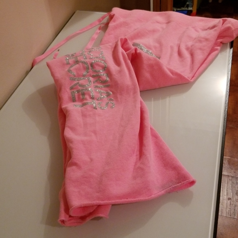 Angel Victoria's Secret Long Pink Warm Pants